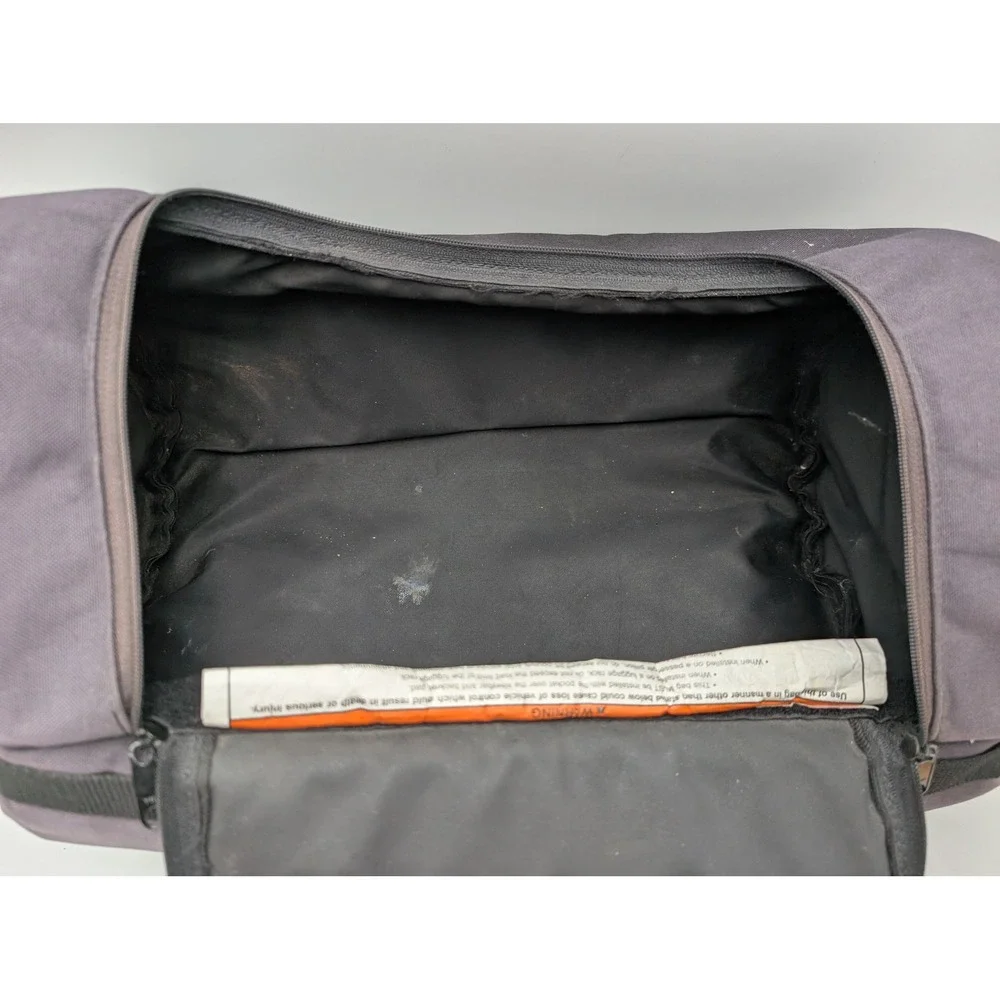 Harley‎ Davidson Bag Large Black SAC Motorcycle Sissy Bar Tail Bag Canvas
